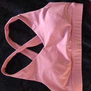 Lululemon Athletica Envital Medium Support B/C Sports Bra Dahlia Mauve SIZE 8